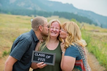 Colorado breast cancer survivor celebrates daughter’s graduation after successful cancer treatment.